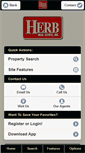 Mobile Screenshot of herbrealestate.com